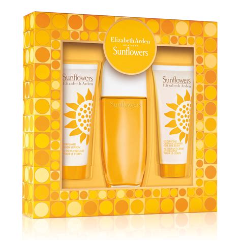 elizabeth arden sunflowers gift set.